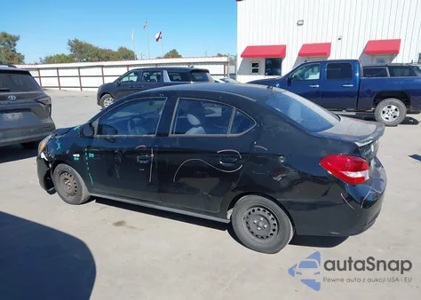 2019 Mitsubishi Mirage G4 Es z USA, uszkodzony, nr VIN ML32F3FJ0KHF05927